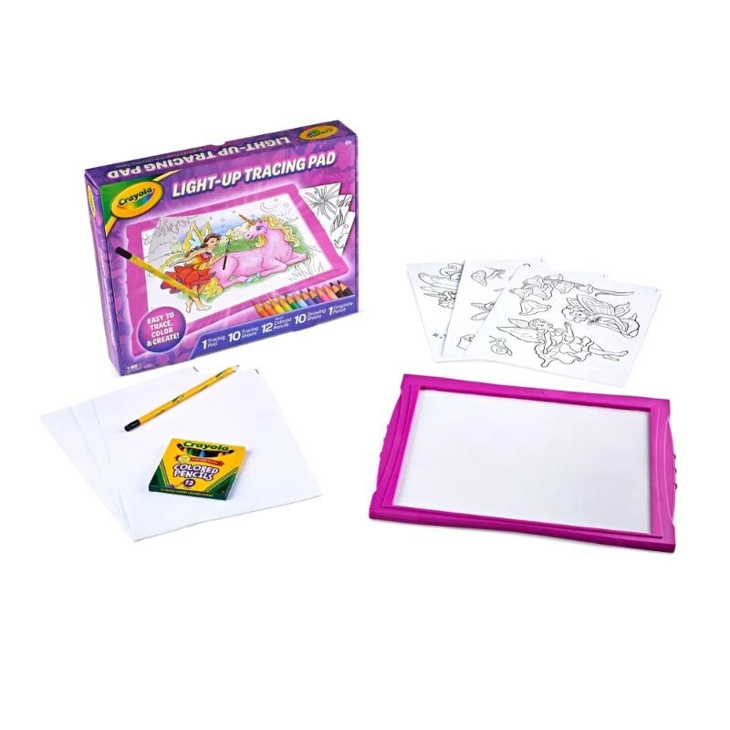 Crayola Light-Up Tracing Pad – Pink