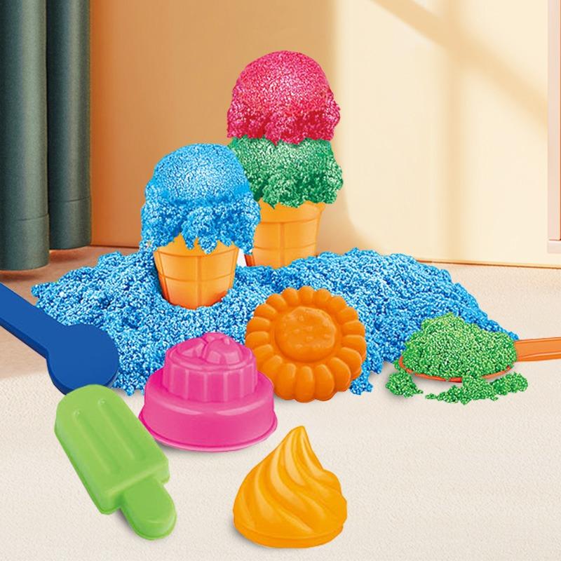 مجموعة تشكيل الرمل السحرية