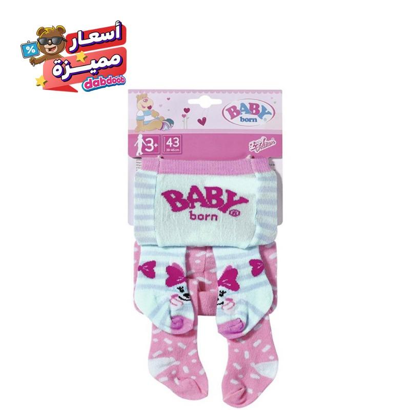 بيبي بورن - جوارب طويلة للدمى