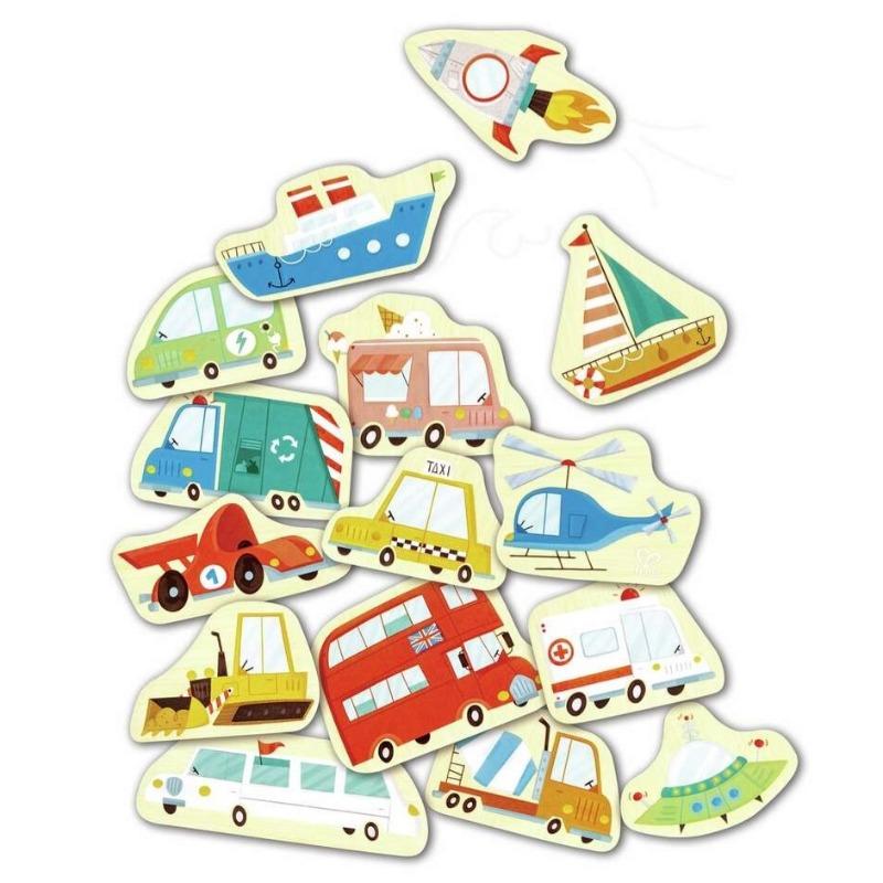 Hape Magnetic Vehicles Set