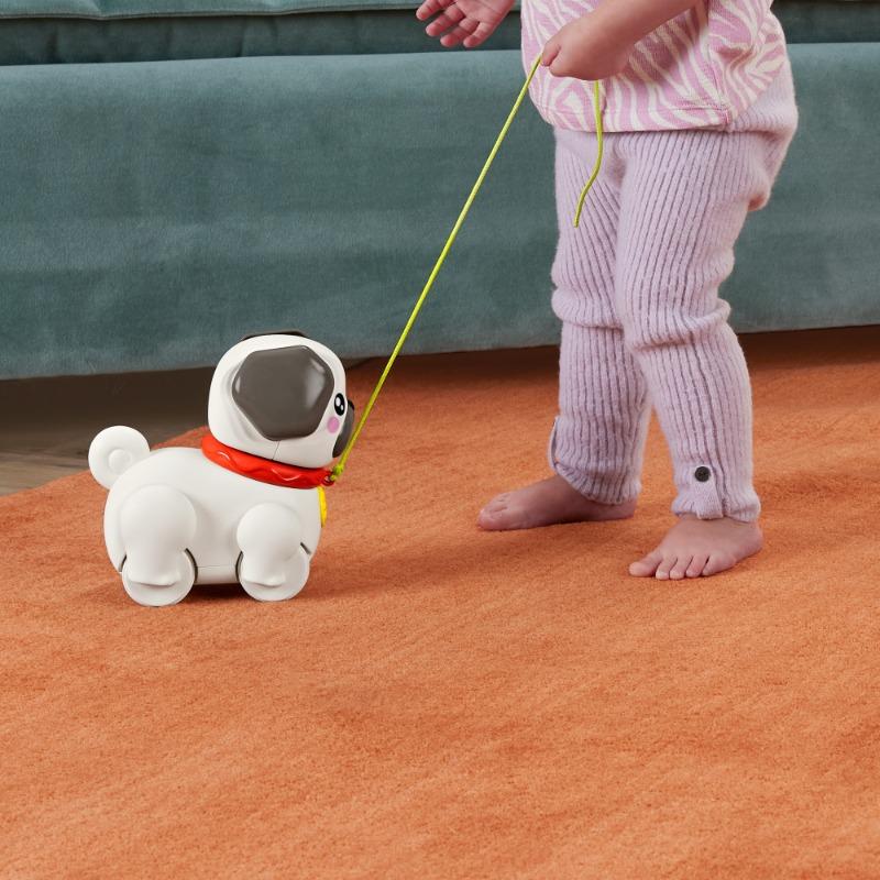 Fisher Price Walk The Pup Pug Pull Toy