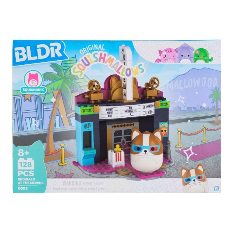 BLDR - Squishmallows Building Set (Reginald At The Movies)
