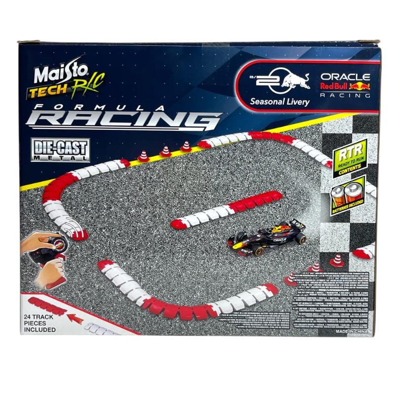 Maisto 1:41 Oracle Red Bull RB20 RC Formula Car with Track