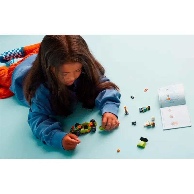 ليجو - مجموعة بناء سيارة السباق لون أخضر 60399