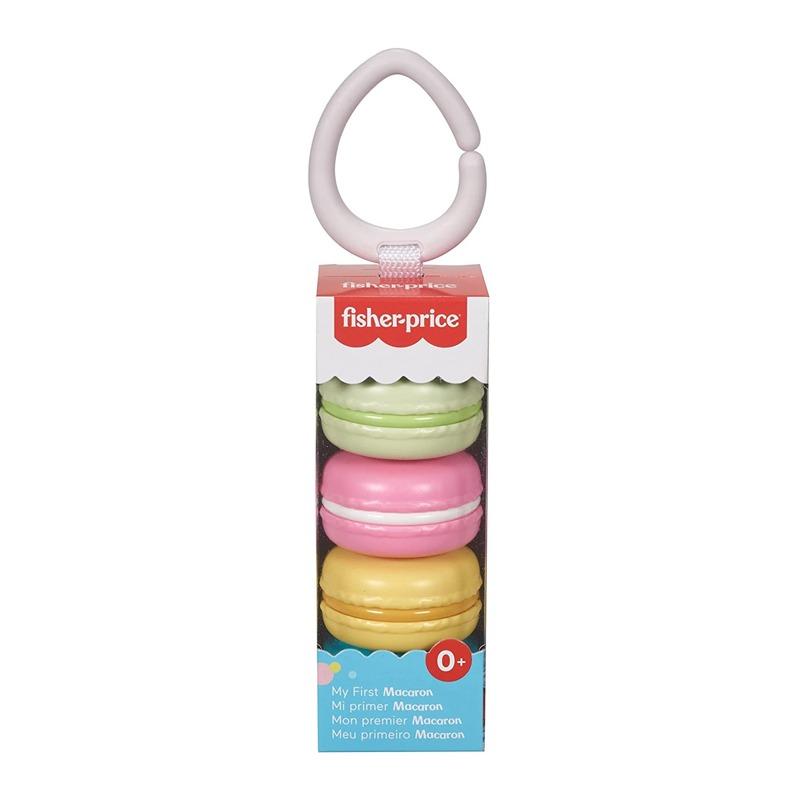 Fisher-Price My First Macaron Baby Rattle Activity Toy