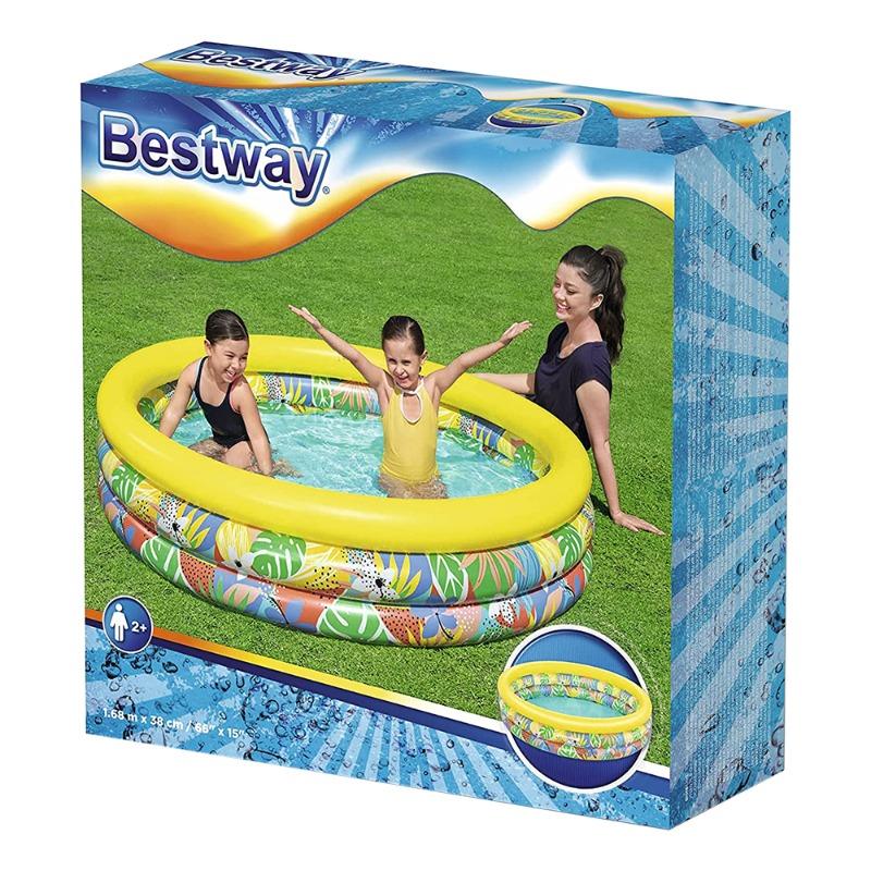 Bestway - Round pool with flower design