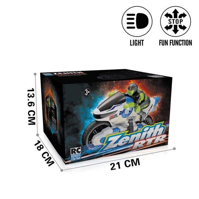 الدراجة النارية بجهاز تحكم عن بعد