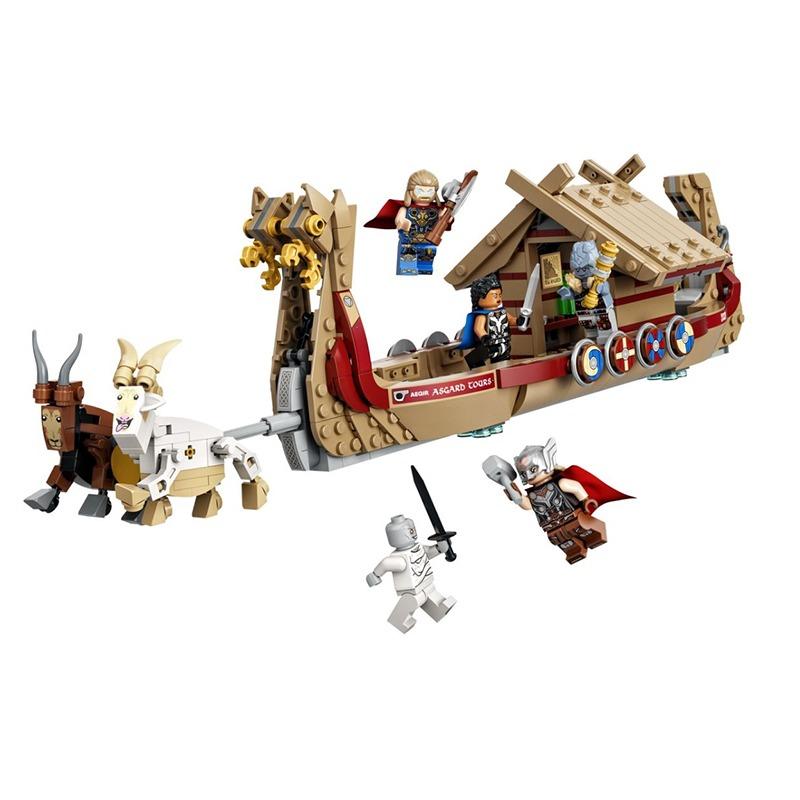 LEGO Marvel The Goat Boat Building Kit 564 Pcs