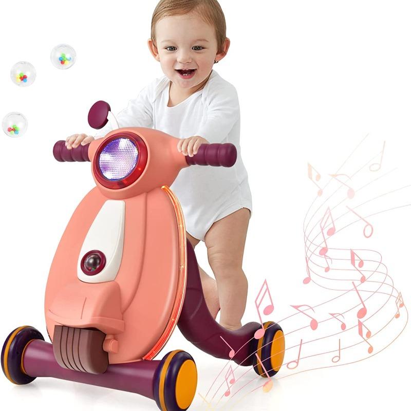 2 In 1 Sit To Stand Learning Walker - Pink