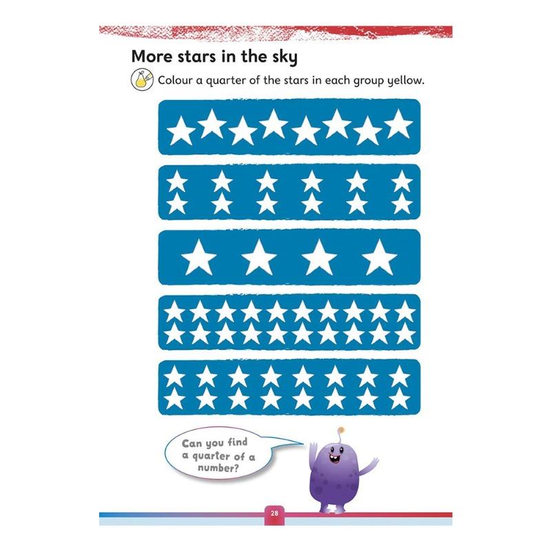 سلسلة كتب تعليمية من أكسفورد - كتاب تعلم القسمة و الضرب والكسور