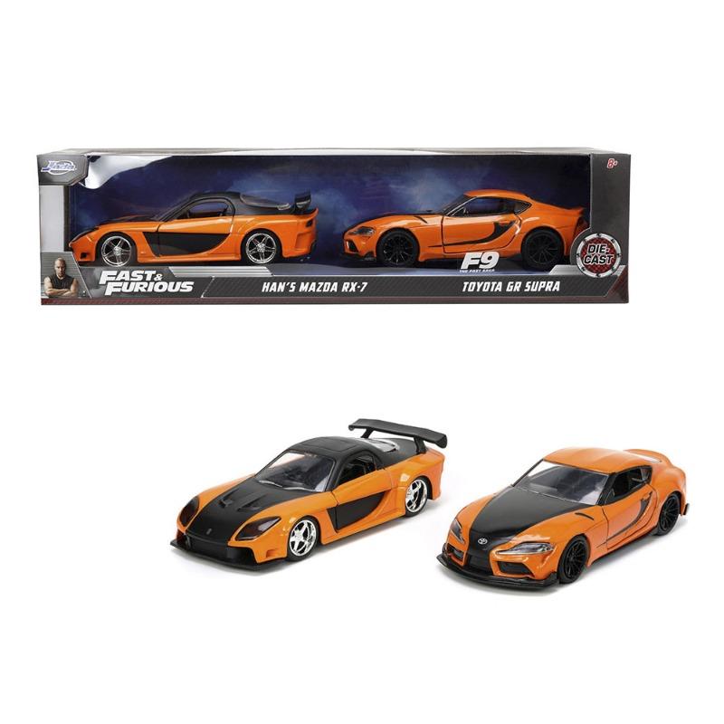 جادا - سيارة هانز مازدا وتويوتا جي ار سوبرا بمقياس 1:32 فاست اند فيوريوس