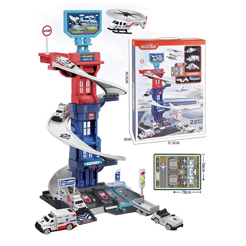 Airport Tower Playset - 22pcs