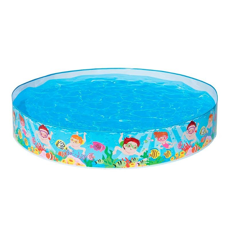 Intex Happy Animals Clear View Snapset Paddling Pool
