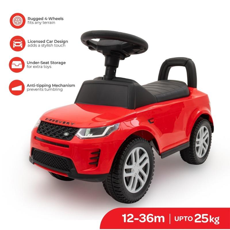 Moon Licenesed Land Rover Ride on Baby Sports Car -Red
