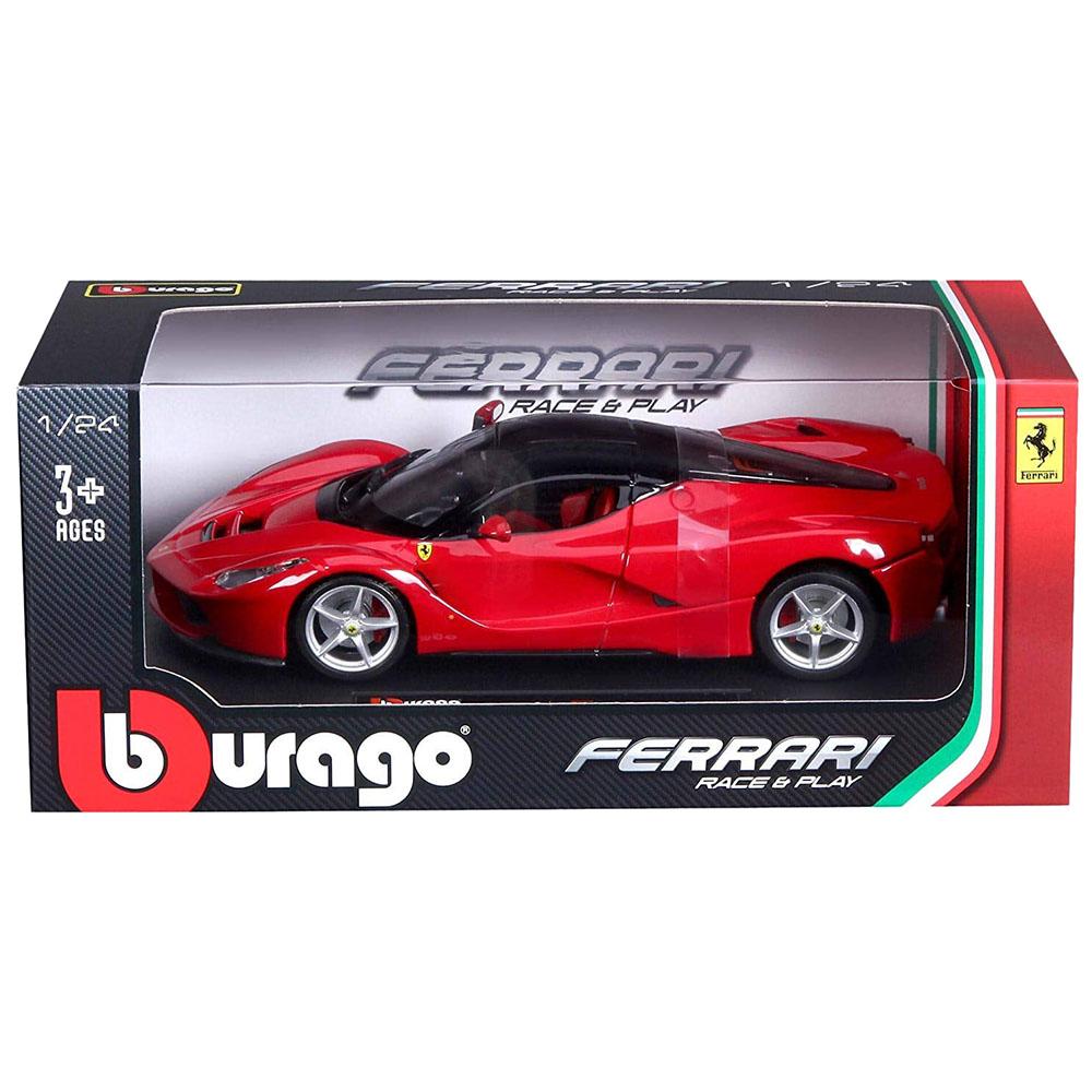 Bburago Ferrari LaFerrari 1/24 Die-Cast Car - Red