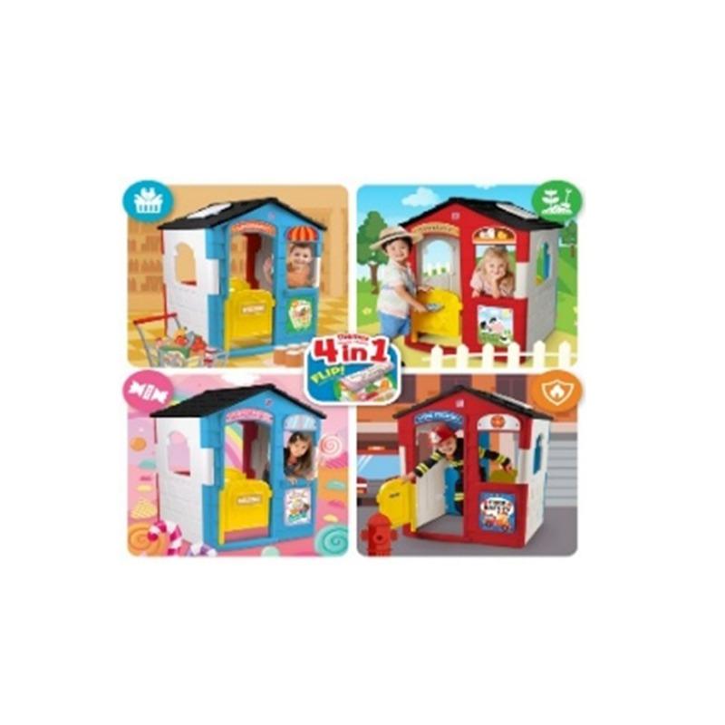 جرو إن أب بيت اللعب 4 في 1 متعدد الأشكال