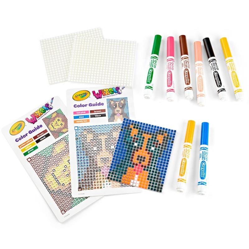 Crayola Wixels Colorful Pixel Art Animals