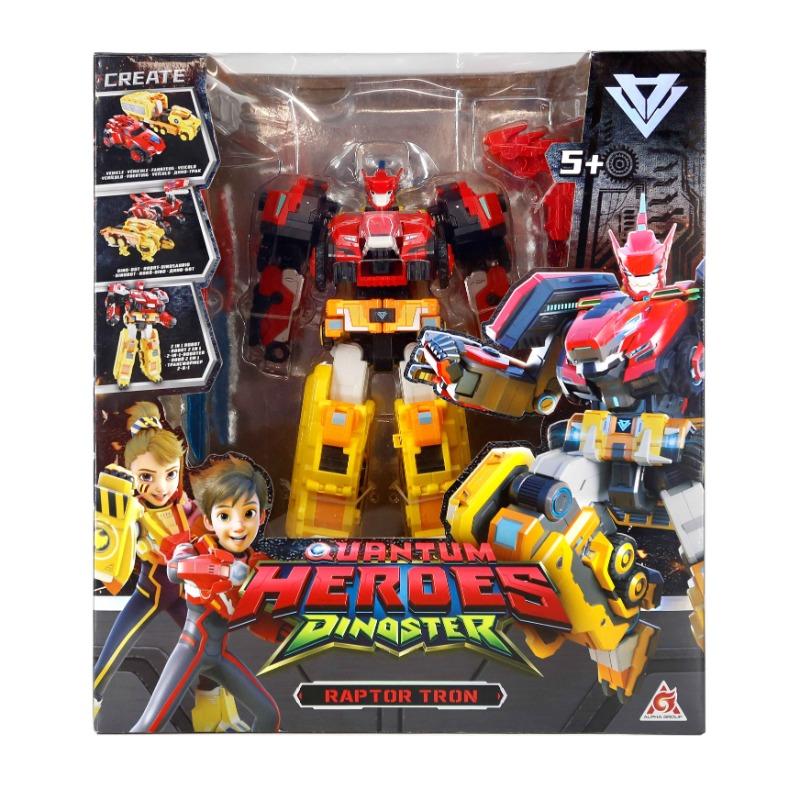 Dinoster Transformable Robot - Raptor Tron