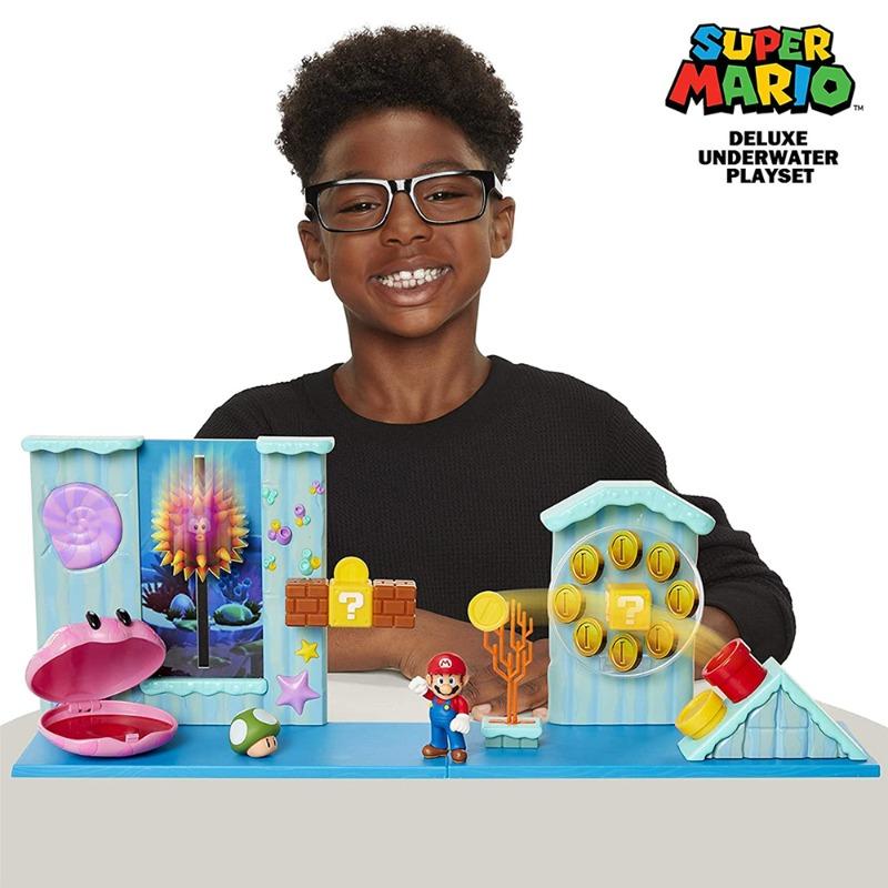 Super Mario Deluxe Underwater Playset