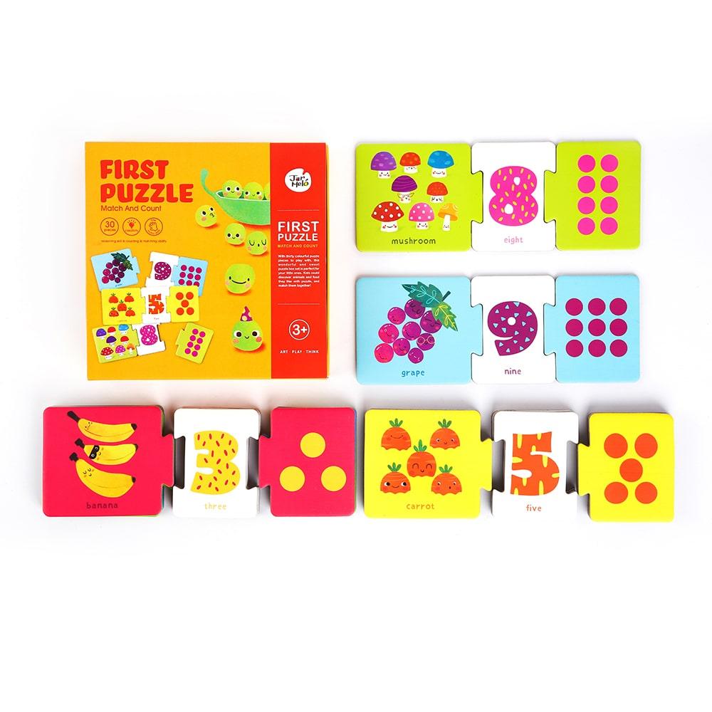 Jar Melo First Puzzle-Match And Count