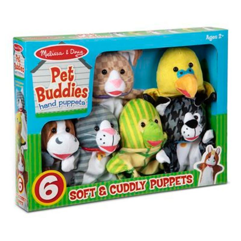 Melissa & Doug Pet Buddies Hand Puppets
