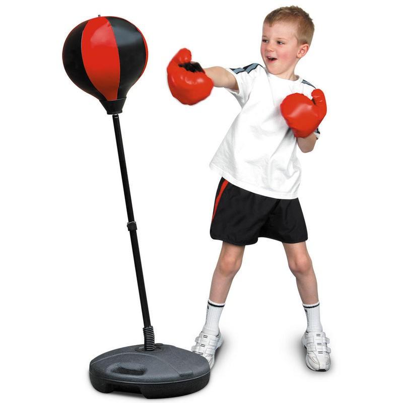 Kings Sport Boxing Punching Bag With Gloves Punching Ball 124cm