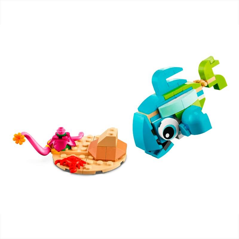 LEGO Creator Dolphin And Turtle 3 In 1 Building Set