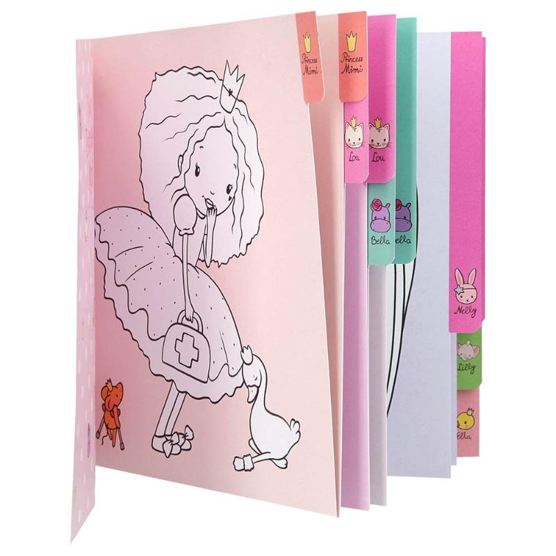 توب مودل - دفتر تلوين برنيسيس ميمي آند فريندز