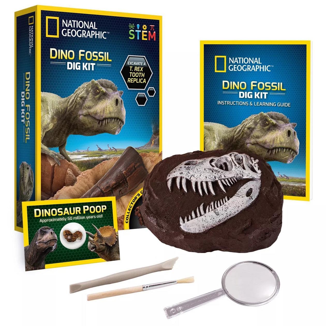 National Geographic Fossil Dig Kit Dino