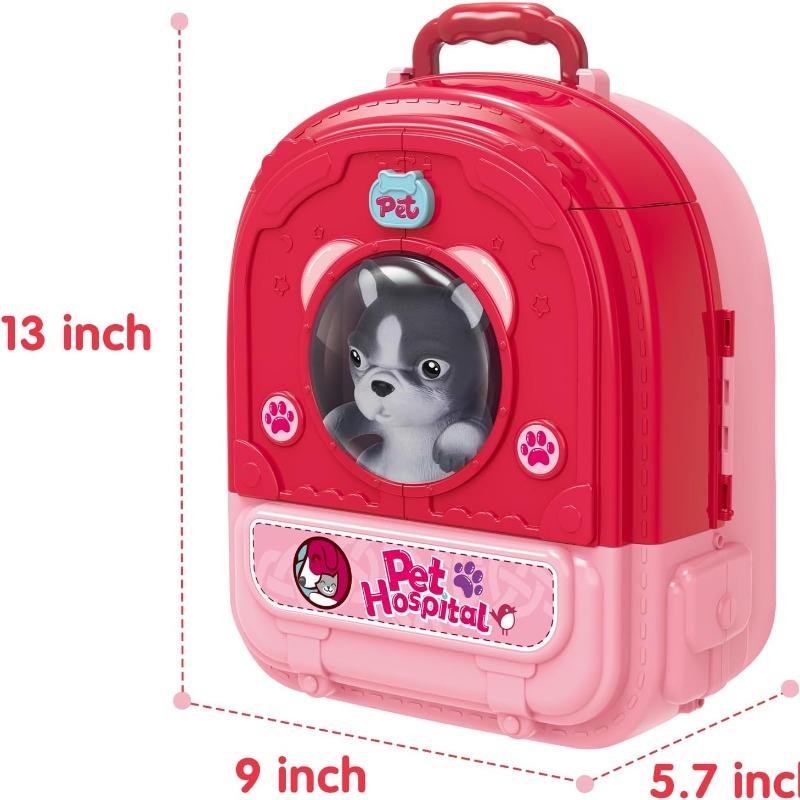 Pets Hospital Kids Bag Playset