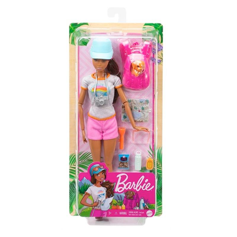 باربي- مجموعة لعب دمية مع ملحقات
