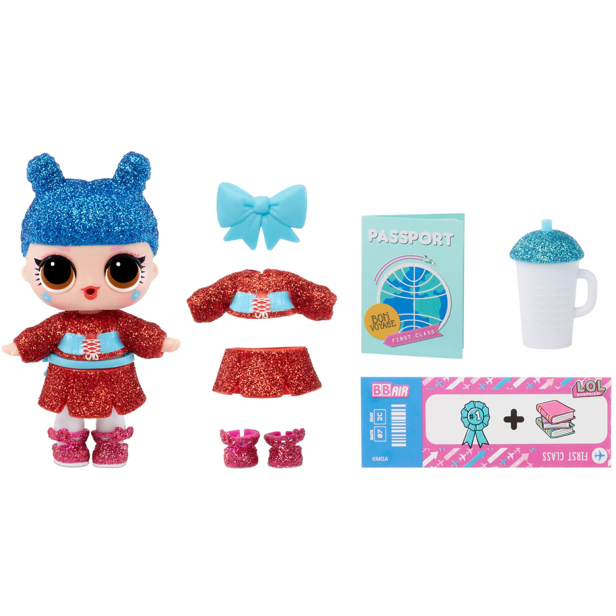 L.O.L. Surprise World Travel Doll With 8 Surprises