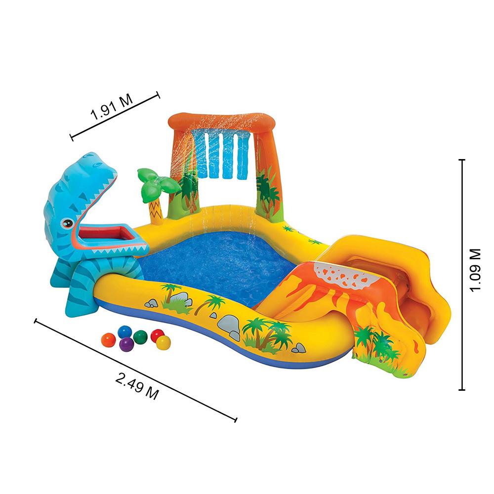 إنتكس - مسبح الديناصور القابل للنفخ