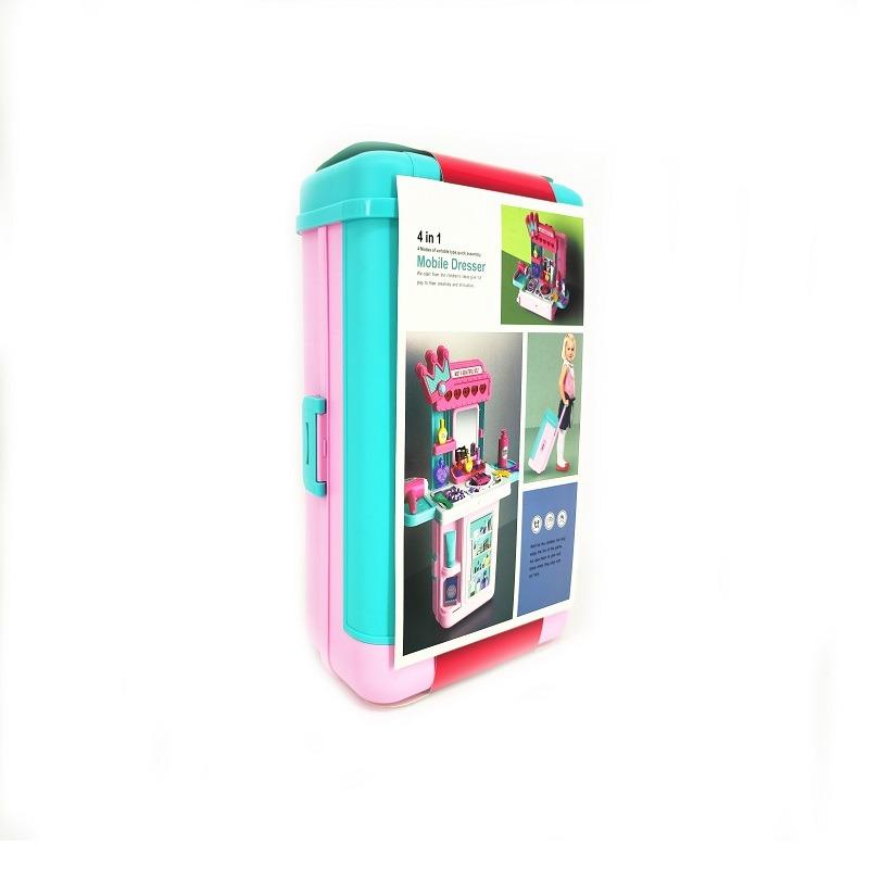 مجموعة المكياج 4 في 1 مع الضوء والموسيقى