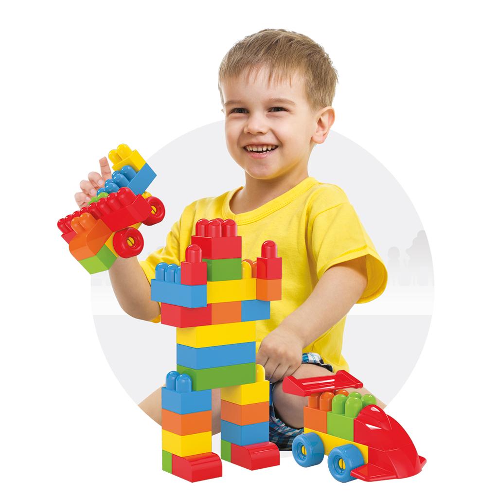 Dede Brio Blocks Playset 125 Pcs