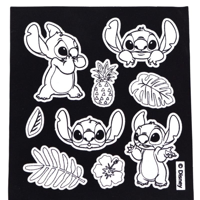 مجموعة ملصقات ستيتش المخملية للتلوين والتزيين بالجواهر