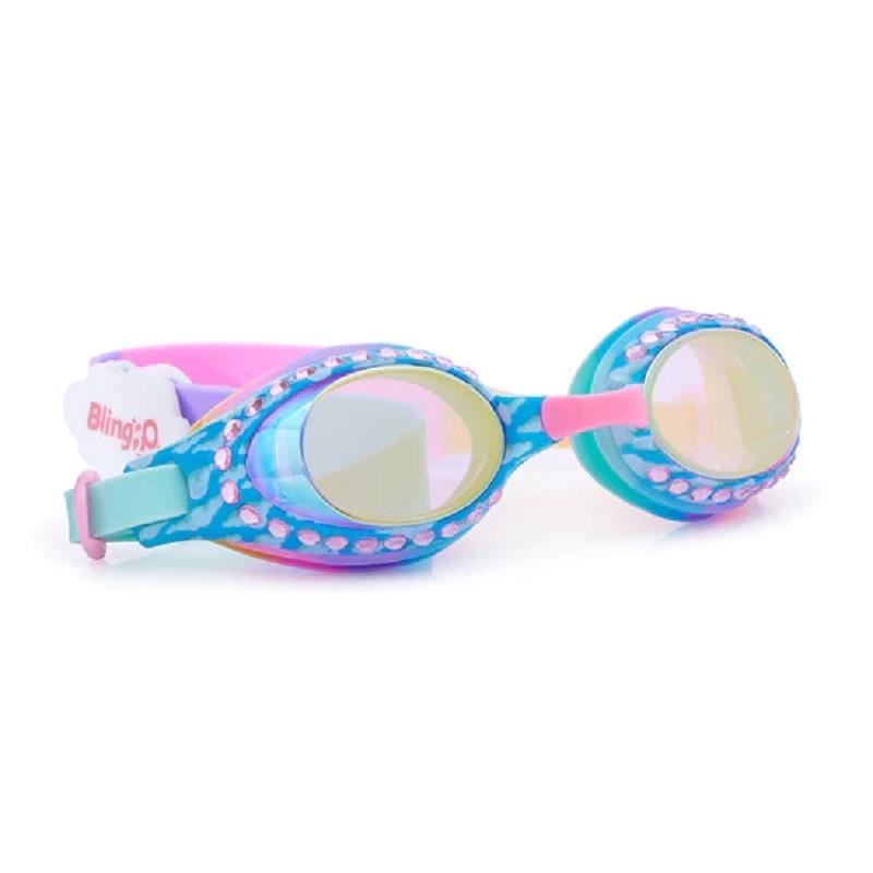 Cloud Blue Sunny Day Swimming Goggles