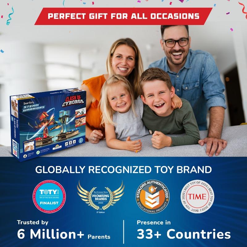 Smartivity Steam Warriors Clash of Cyborgs