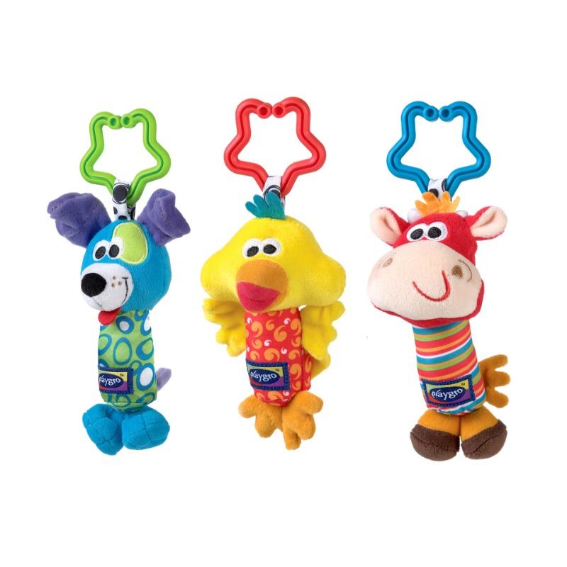 Playgro - Tinkle Trio Hanging Baby Toys