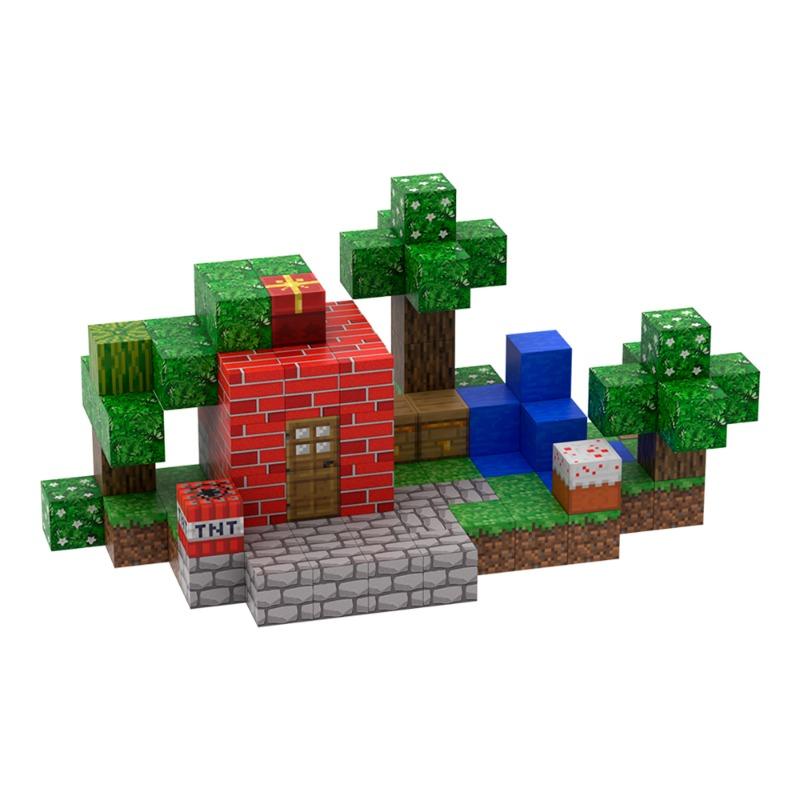 Private Garden Magnetic Cubes Building Blocks