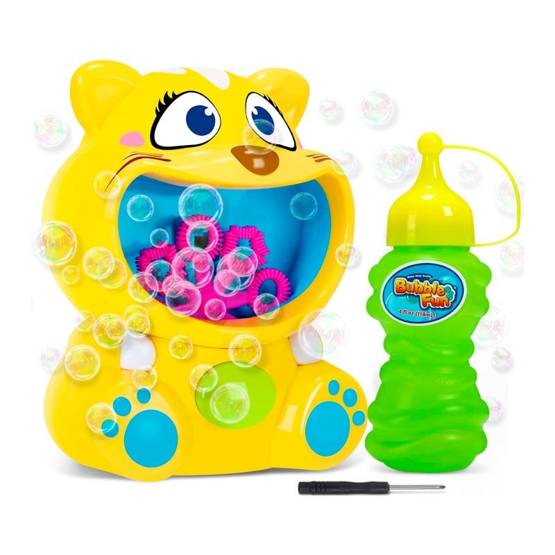 بابل فن - ماكينة صنع الفقاعات بتصميم القطة