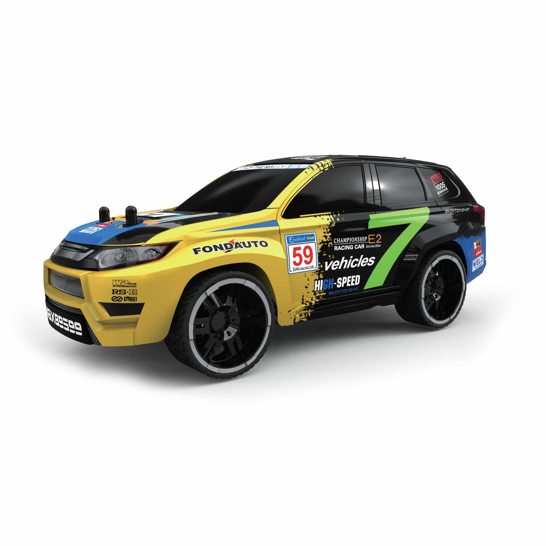 دي باور - سيارة سباق رالي اكستريم - لون ابيض