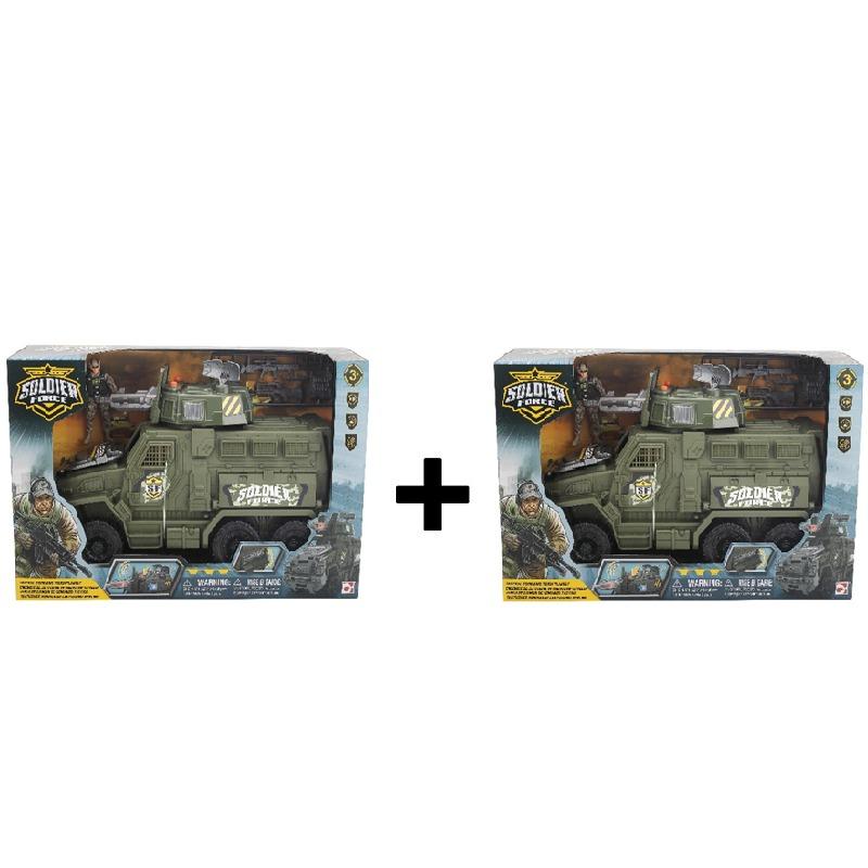 اشتري 1 واحصل على 1 مجانا سولدجر فورس - مجموعة لعب شاحنة القيادة
