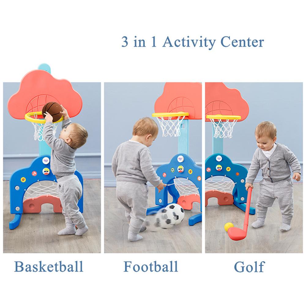 Beiens Basketball Stand 3 in 1 Activity Center