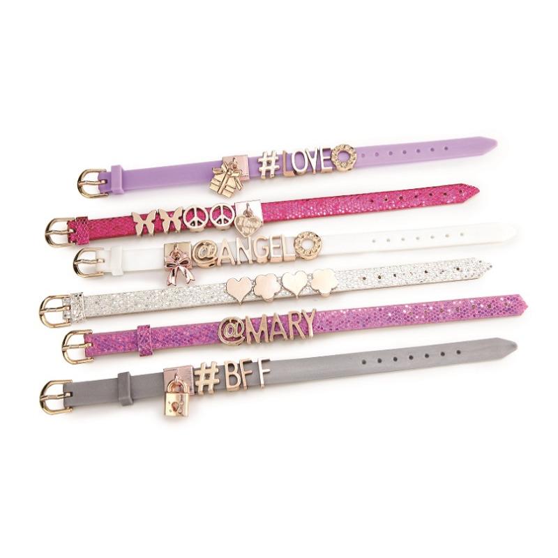 Tasia Rose Gold Message Bands