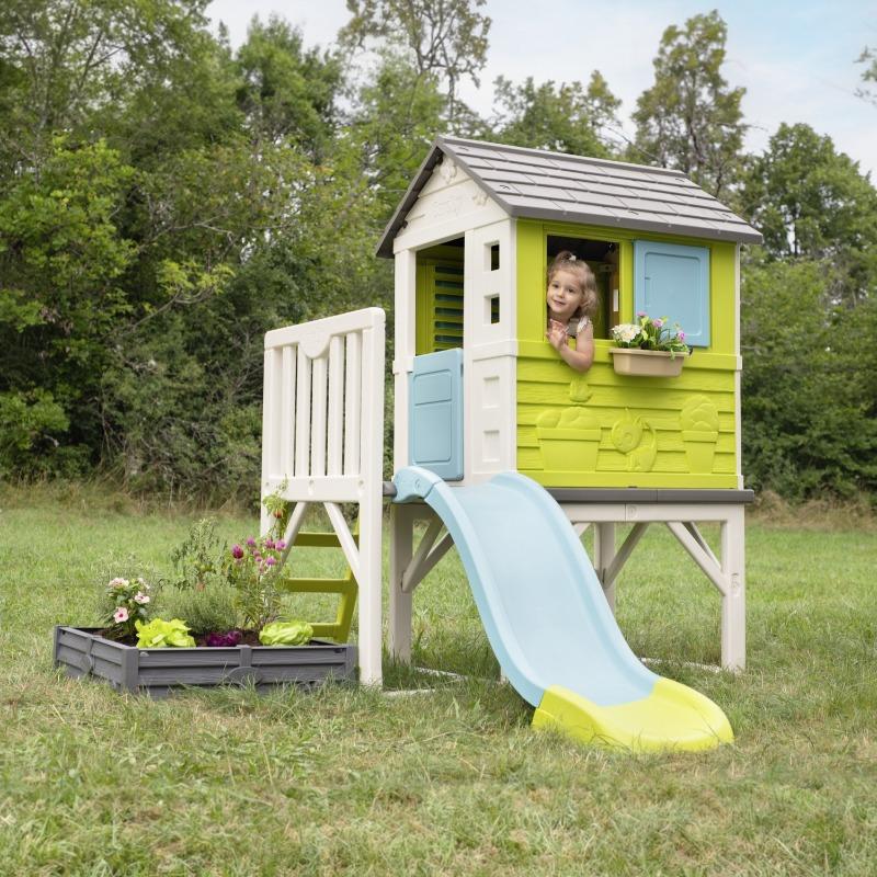 سموبي - منزل اللعب المربع مع ركائز