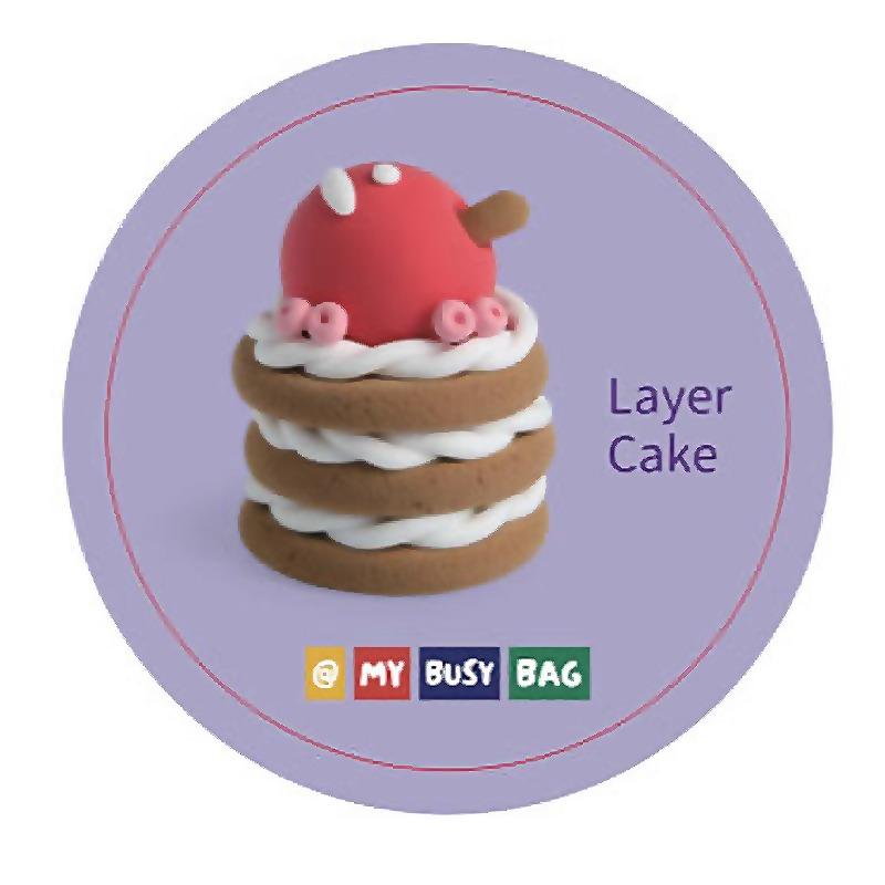 Mouldable Light Clay - Layer Cake
