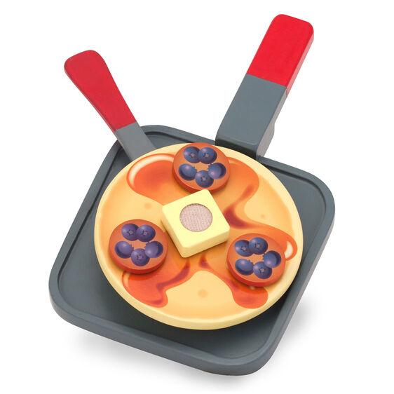 Melissa And Doug Wooden Flip And Serve Pancake Set