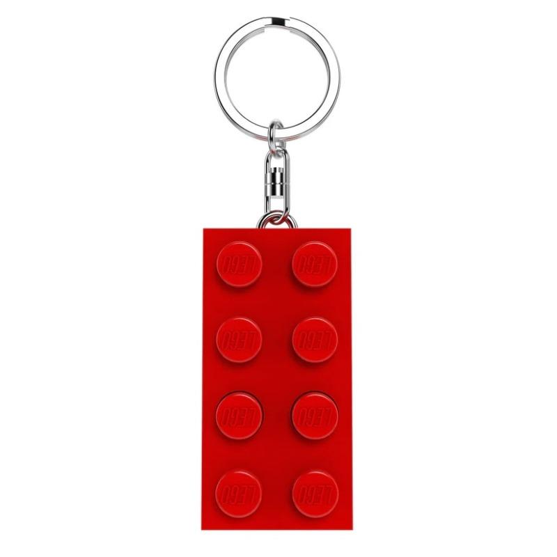 Lego Minifigurines Keychain Light 2x4 Brick