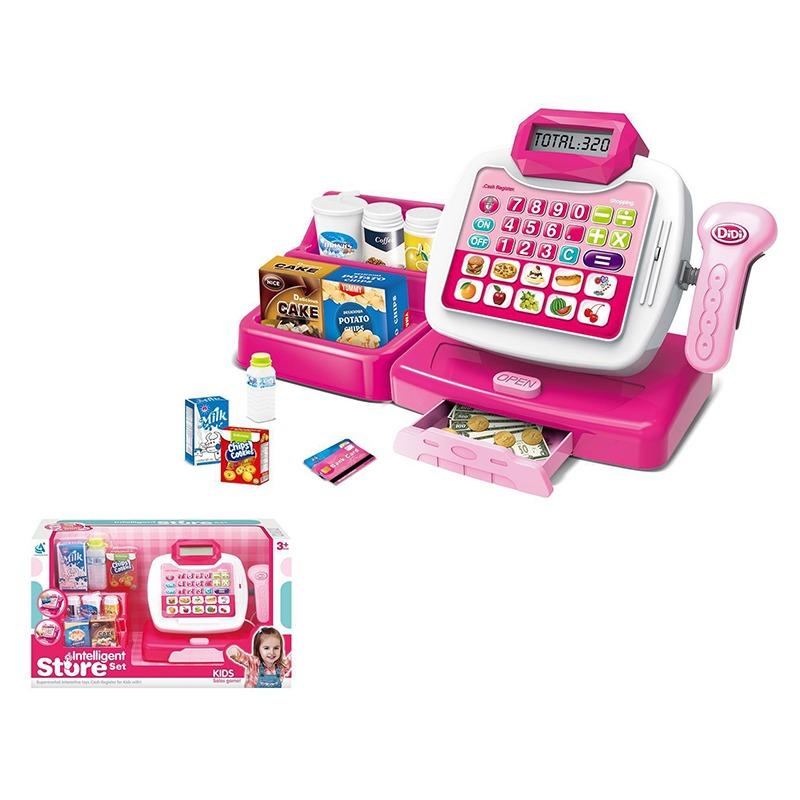 مجموعة لعب كاشير السوبر ماركت